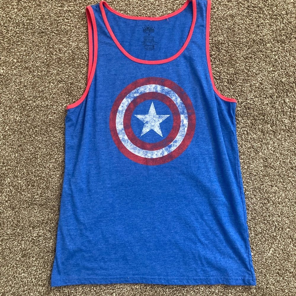 Captain America, tank top size medium for men